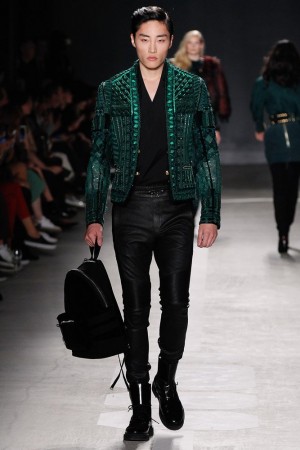 Balmain HM Men 2015 Collection Runway Show Pictures 015