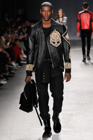 Balmain HM Men 2015 Collection Runway Show Pictures 017