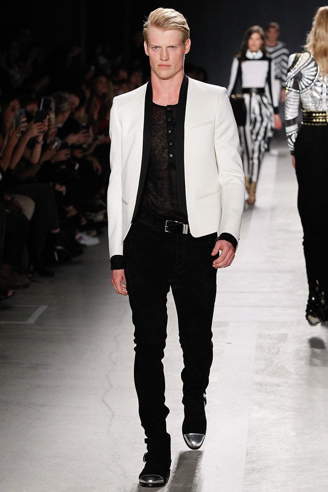 Balmain HM Men 2015 Collection Runway Show Pictures