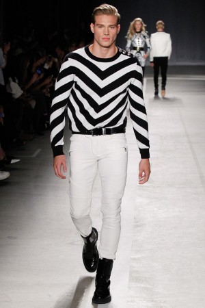 Balmain HM Men 2015 Collection Runway Show Pictures 021