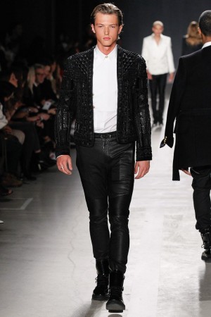 Balmain HM Men 2015 Collection Runway Show Pictures 024