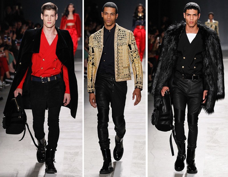 Balmain x H&M 2015 Menswear Collection