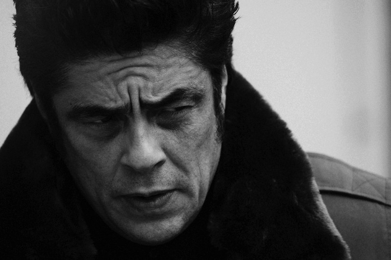 Benicio Del Toro photographed for Port magazine