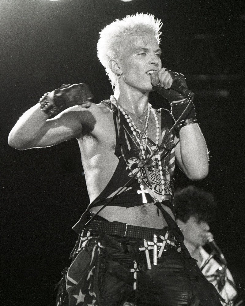 Billy Idol's 1980s Style The Rocker Inspires Fashion