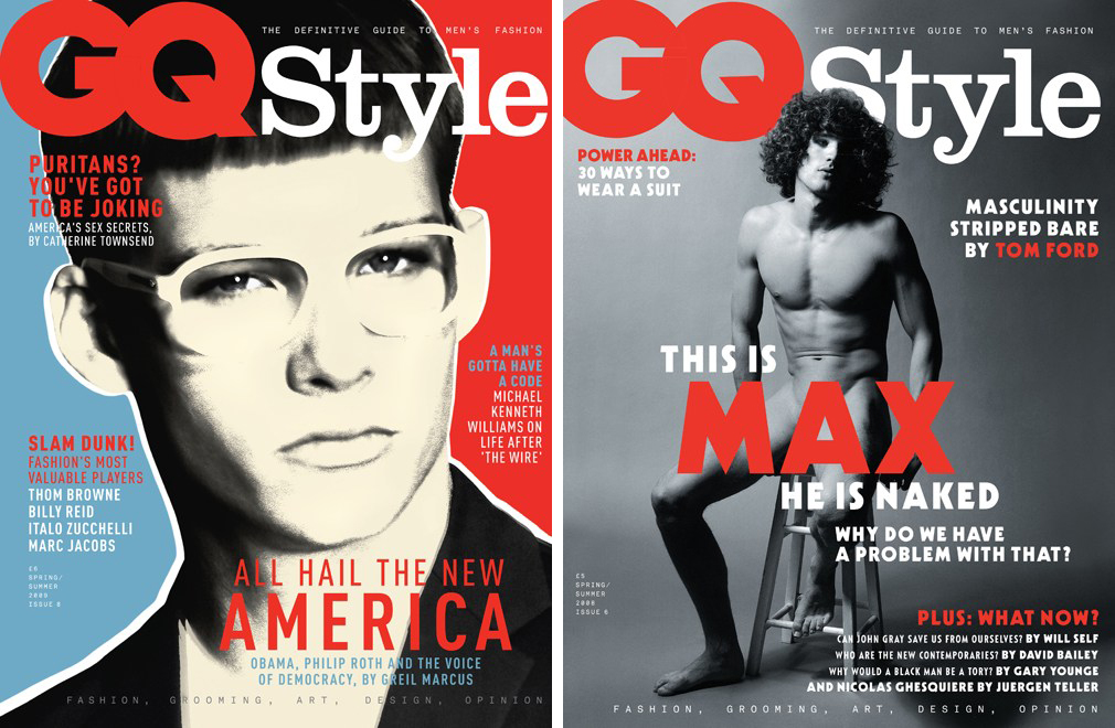 British GQ Style Model Covers