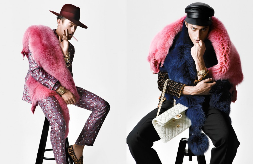 Cesar Casier Models Over the Top Fashions for Schön!