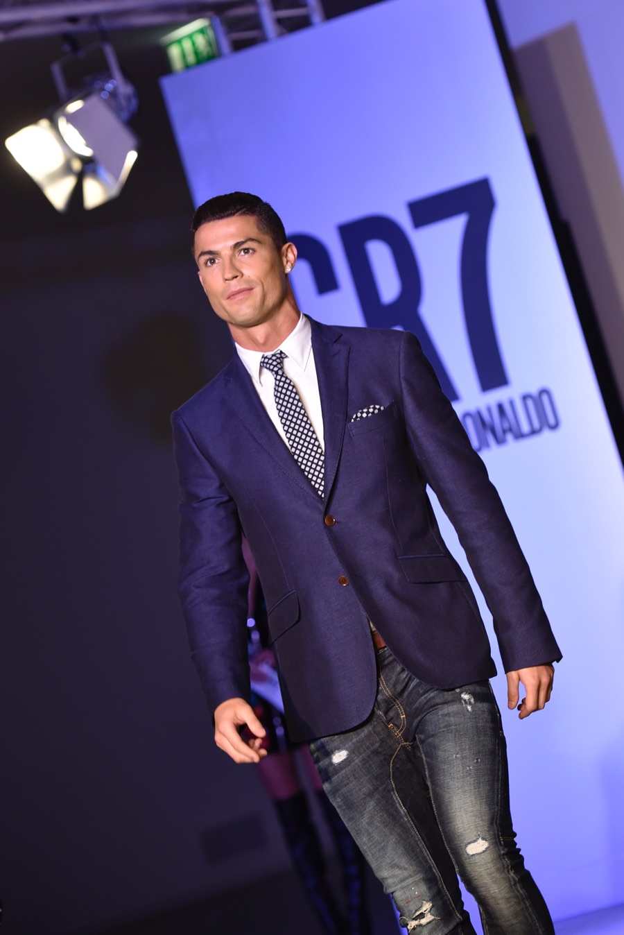 Cristiano Ronaldo Hits Catwalk For CR7 Footwear Fall Winter 2015 The 