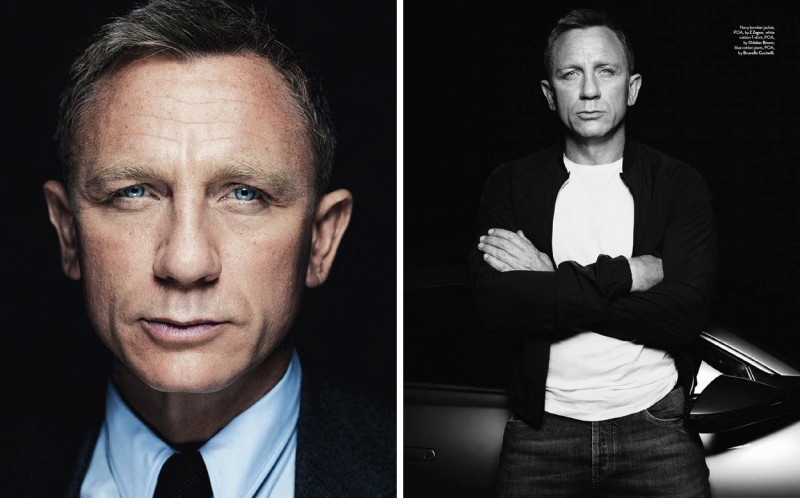 Daniel Craig poses for the pages of GQ Australia.