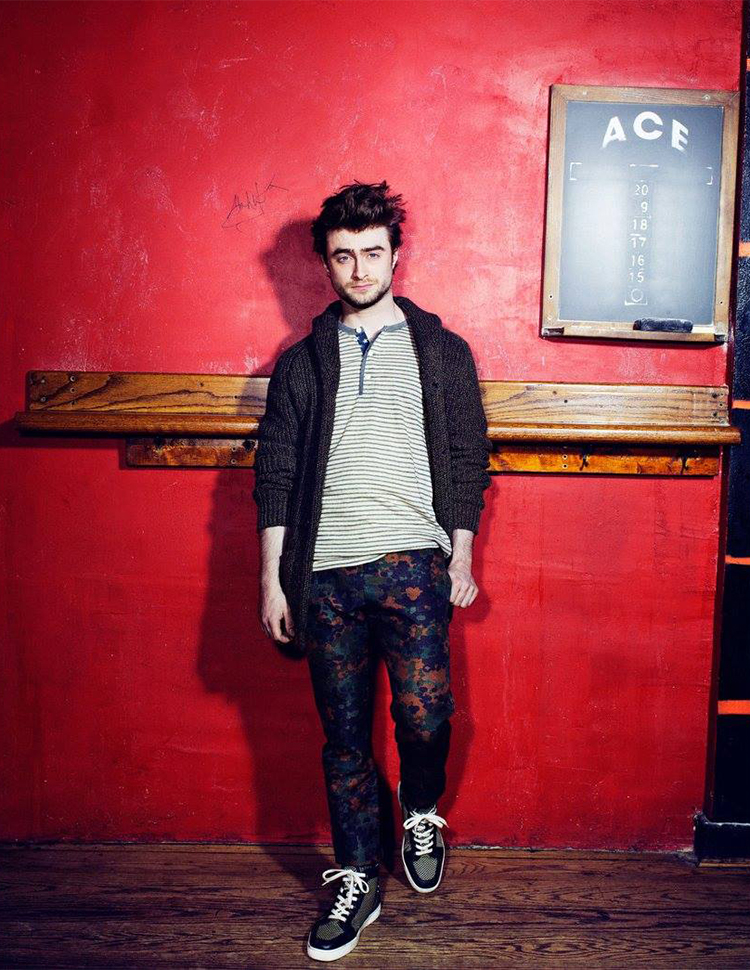 Daniel Radcliffe for Nylon