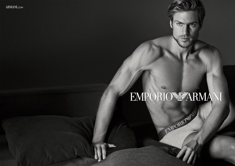 Jason Morgan for Emporio Armani Fall/Winter 2015 Underwear Campaign