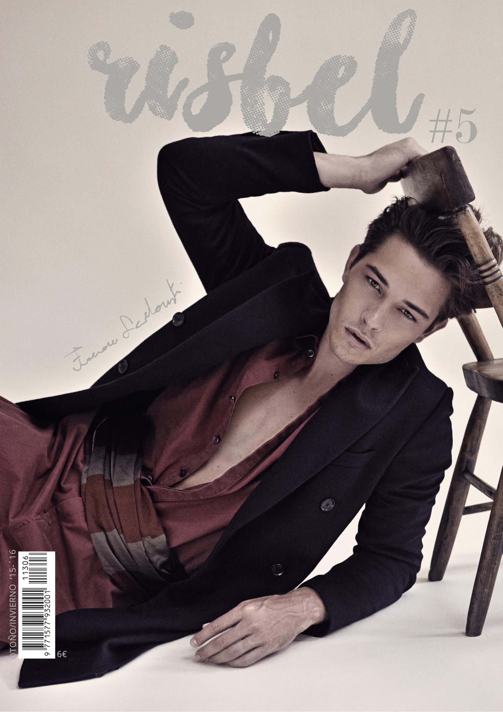 Francisco Lachowski Covers Risbel Magazine