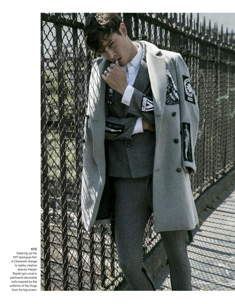 Francisco Lachowski Rocks Fall Fashions for L'Officiel Hommes Singapore ...