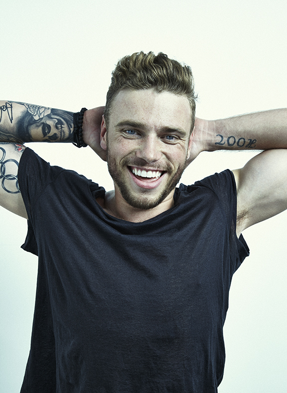Gus Kenworthy photographed by Peter Hapak for ESPN magazine
