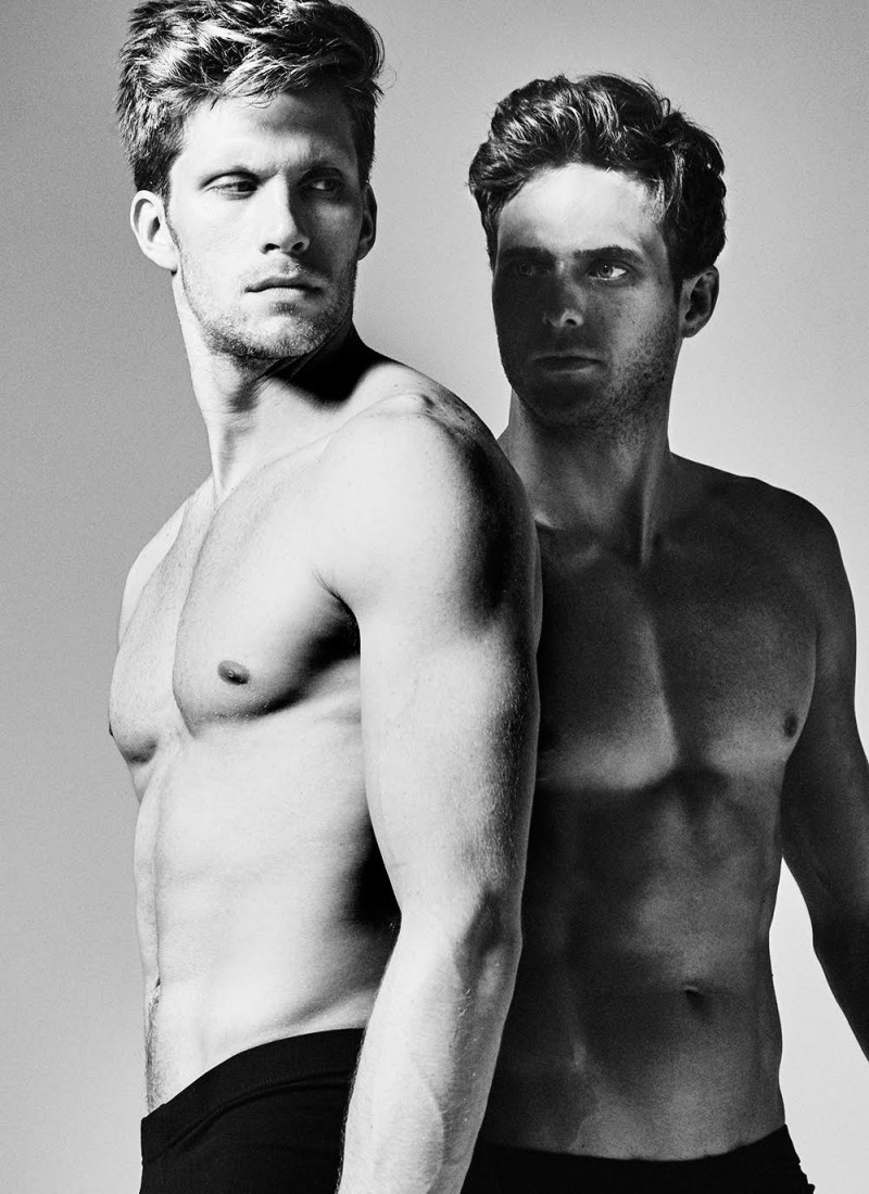 Robert Kressin and Alex Schneider photographed by Kiet Thai