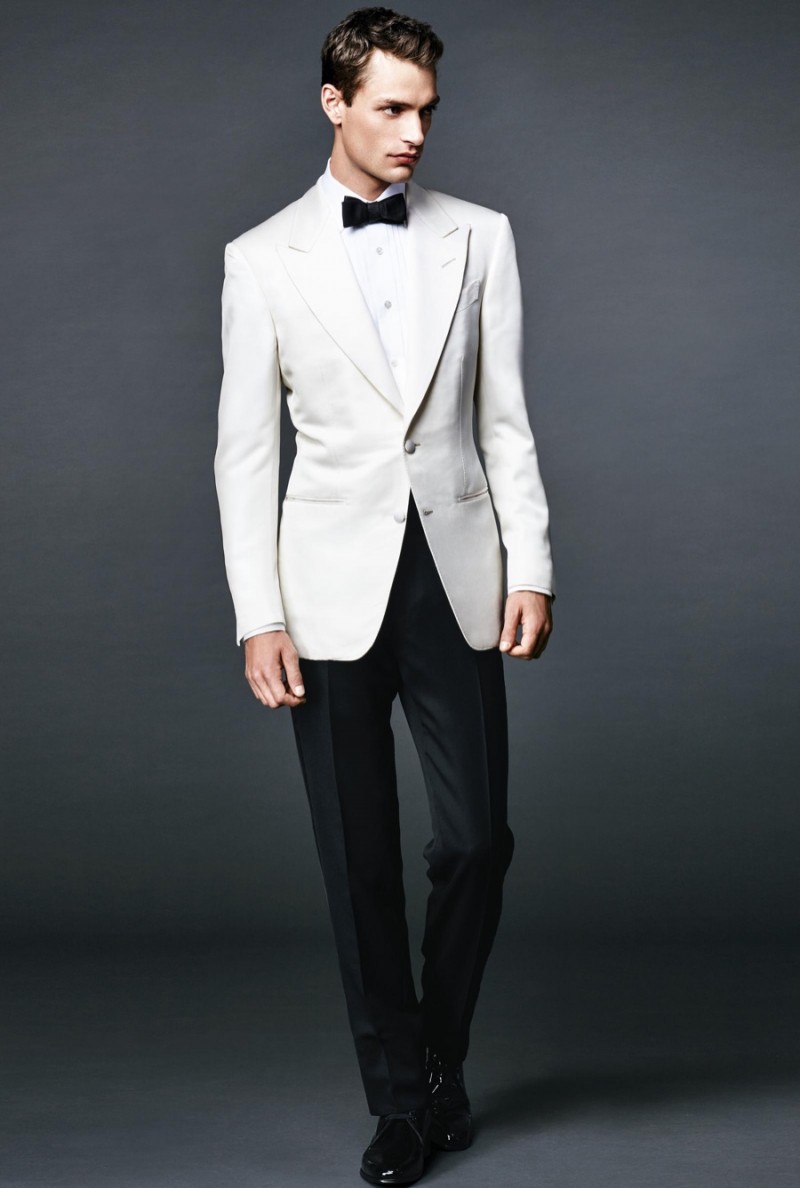 Tom Ford 2015 James Bond Capsule Collection White Dinner Jacket » Tom Ford Unveils James Bond Capsule Collection Tom Ford 2015 James Bond Capsule Collection White Dinner Jacket