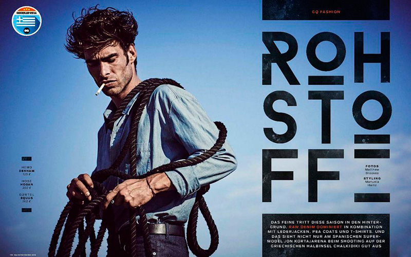 Jon Kortajarena for GQ Germany