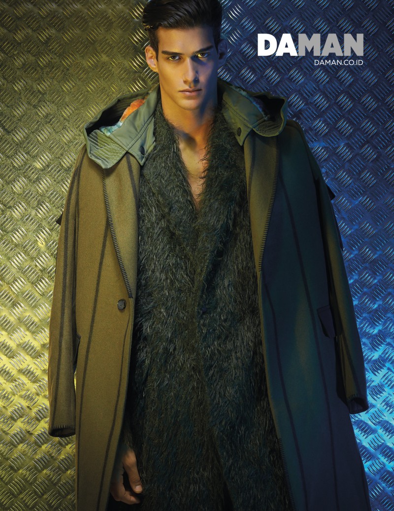 Kaylan Morgan Da Man Fashion Editorial 2015 Kenzo Men 004