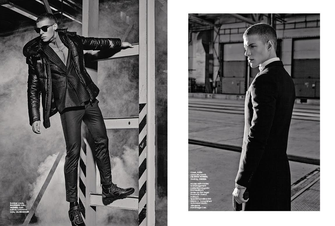 Kristof Kralik Channels James Bond for Marie Claire CZ
