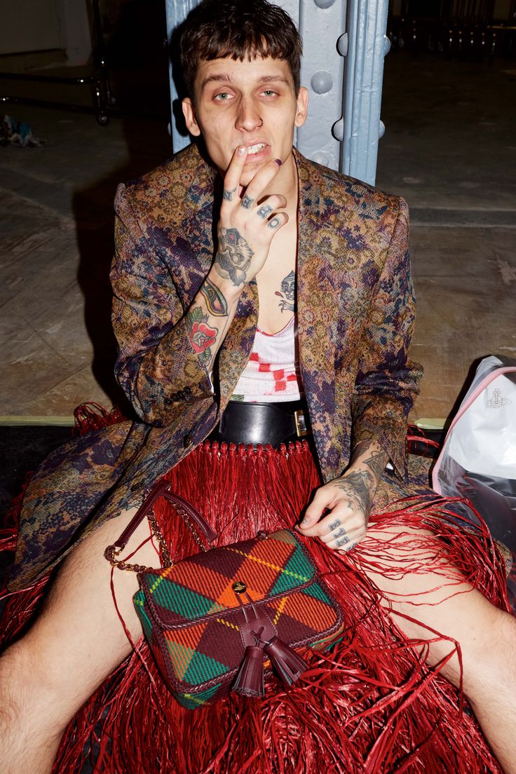 Leebo Freeman Vivienne Westwood Fall Winter 2015 Campaign