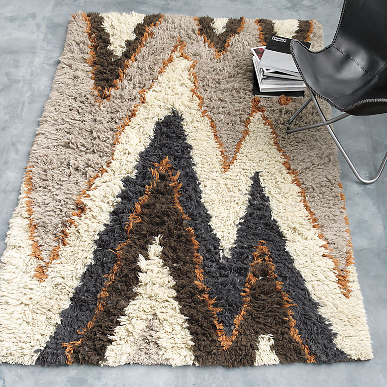 CB2 x Kravitz Design Vibrations Shag Rug