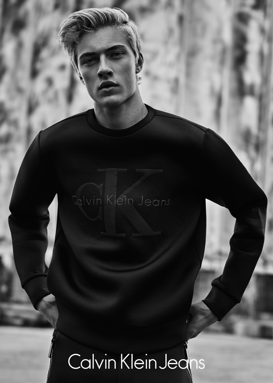 Lucky Blue Smith Calvin Klein Jeans Black Series Limited Edition 2015 Campaign 001