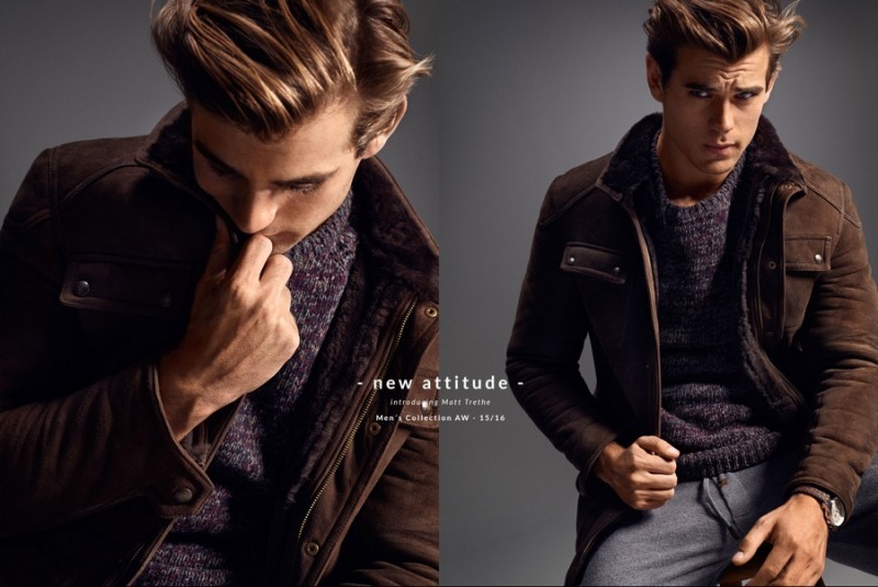 Matt Trethe for Massimo Dutti Fall/Winter 2015