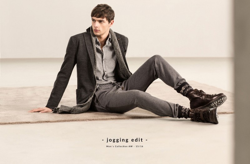 Model Hannes Gobeyn for Massimo Dutti