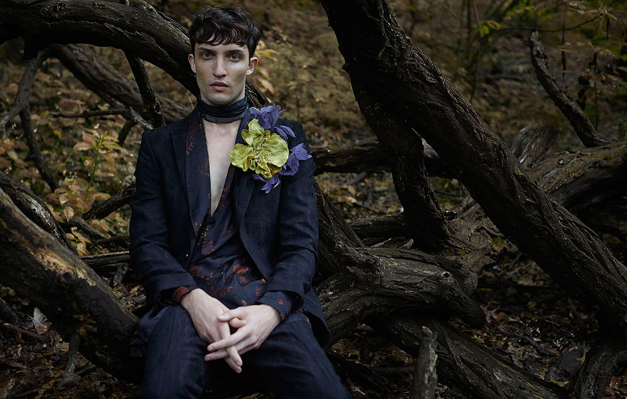 Max Von Isser Goes Dandy for Imagista Editorial