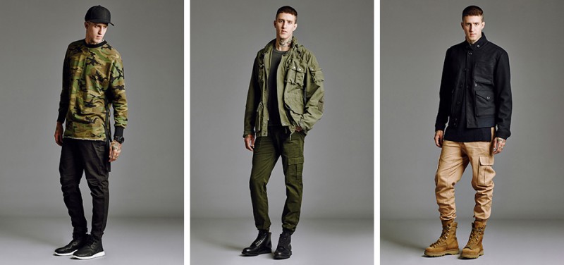 Men's Military Style at Revolve