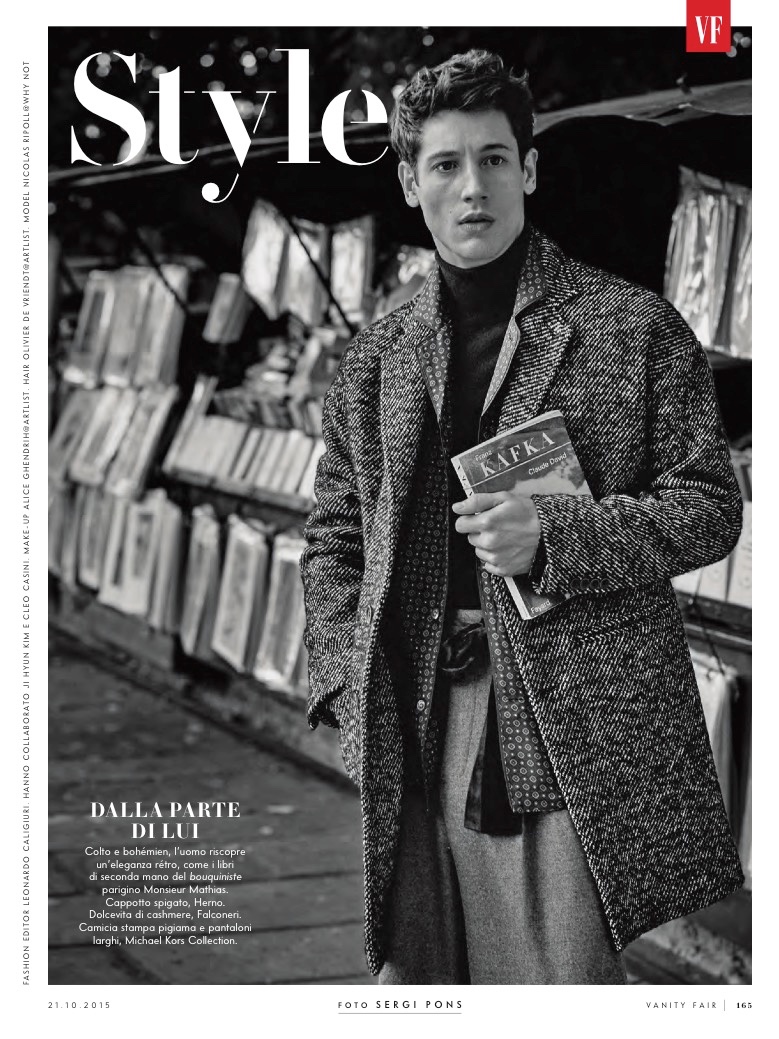 Nicolas Ripoll for Vanity Fair Italia