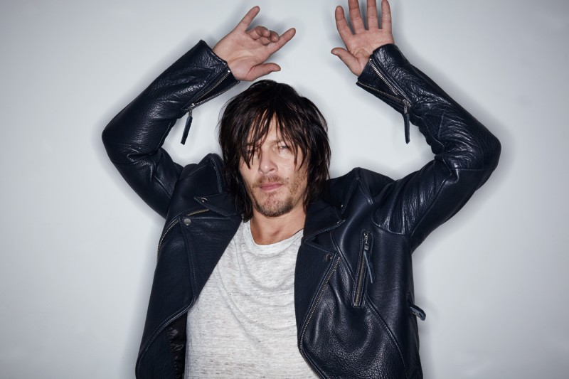 Norman Reedus wears all clothes H&M.