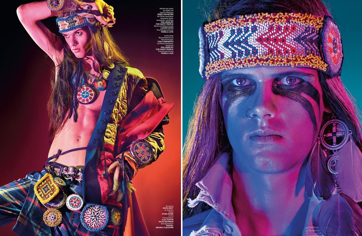 Nyima Ward Captivates in Numรฉro Homme Berlin Editorial โ The Fashionisto