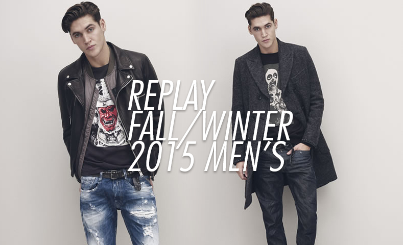 Isaac Carew for Replay Fall/Winter 2015