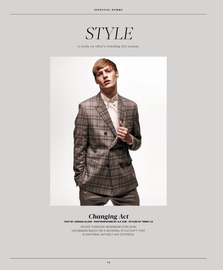 Roberto Sipos Essential Homme 2015 Fashion Editorial 001