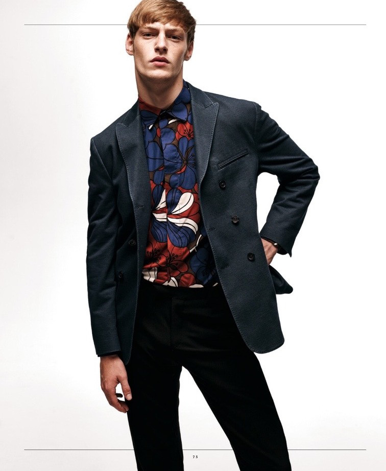 Roberto Sipos Dons Sharp Suiting for Essential Homme