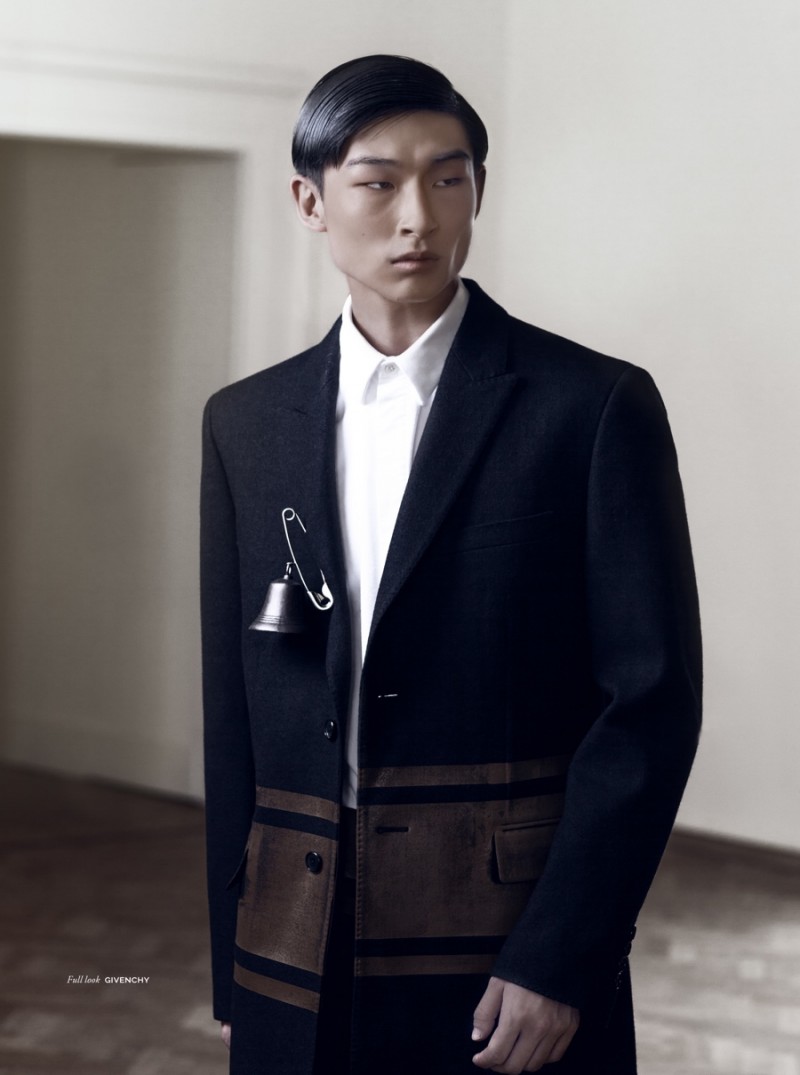 Sang Woo Kim is seriously dapper in Givenchy.