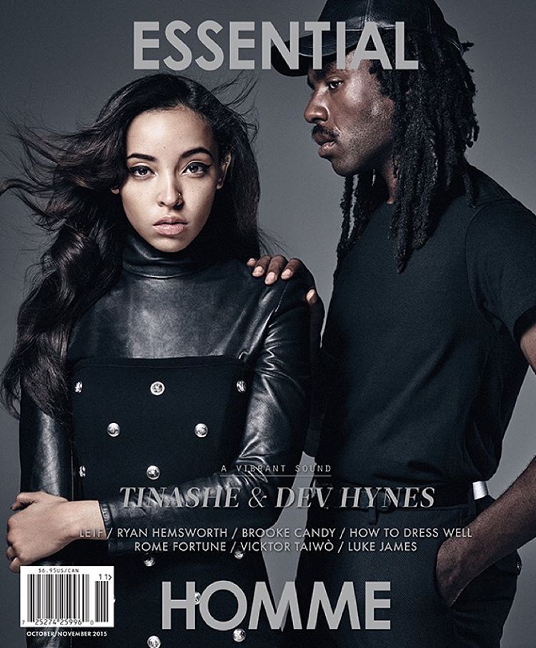 Tinashe and Dev Hynes cover Essential Homme