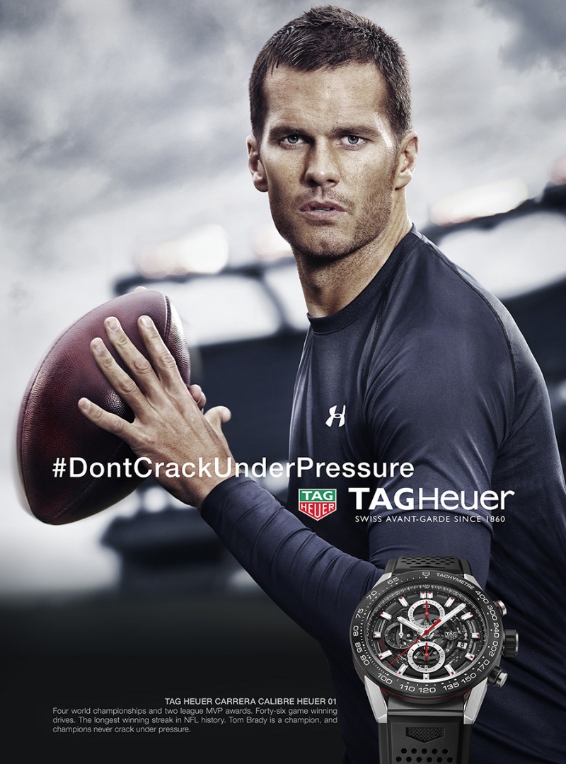Tom Brady for 2015 TAG Heuer Campaign
