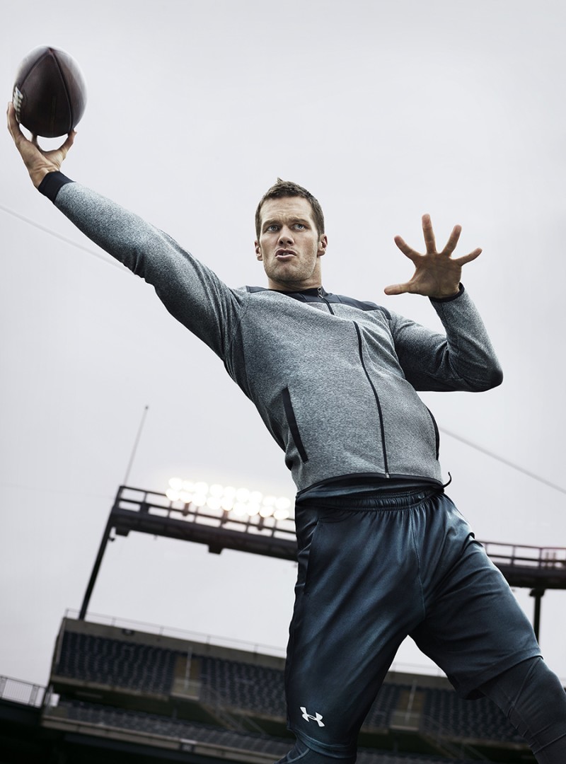Tom Brady photographed by Guzman for 2015 TAG Heuer Campaign