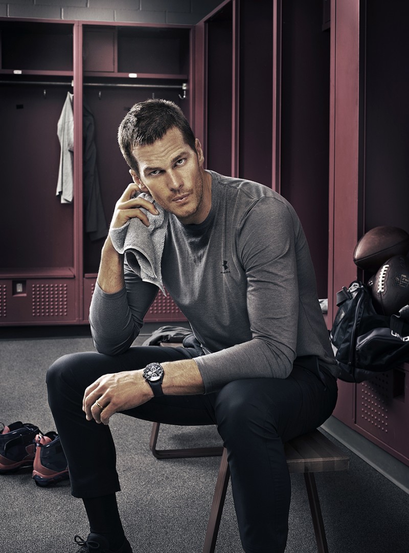 Tom Brady hits the locker room for 2015 TAG Heuer Campaign