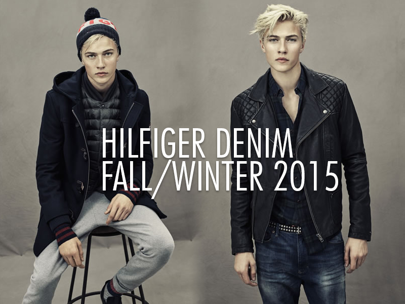 Tommy Hilfiger Denim Fall Winter 2015 Look Book Lucky Blue Smith