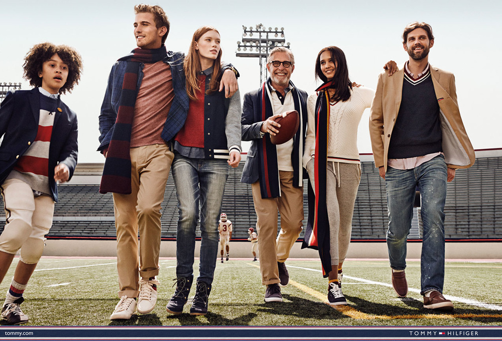 Interpretive arbejdsløshed rig Tommy Hilfiger 2015 Fall/Winter Advertising Campaign