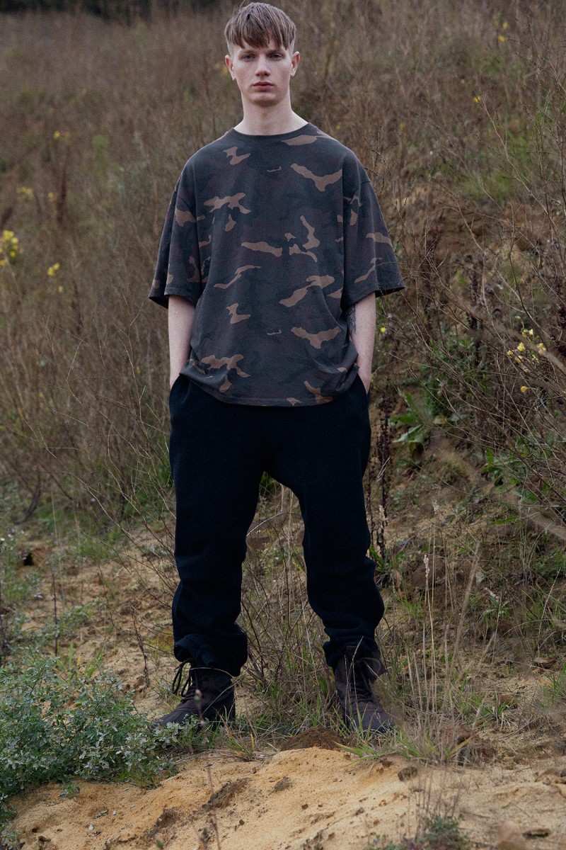 YEEZY Season 1 Camouflage Top and Lounge Pants from SSENSE