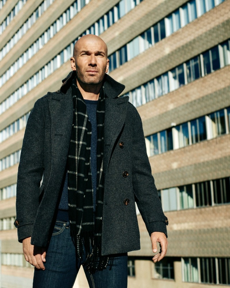Zinédine Zidane for Mango Fall/Winter 2015 Campaign
