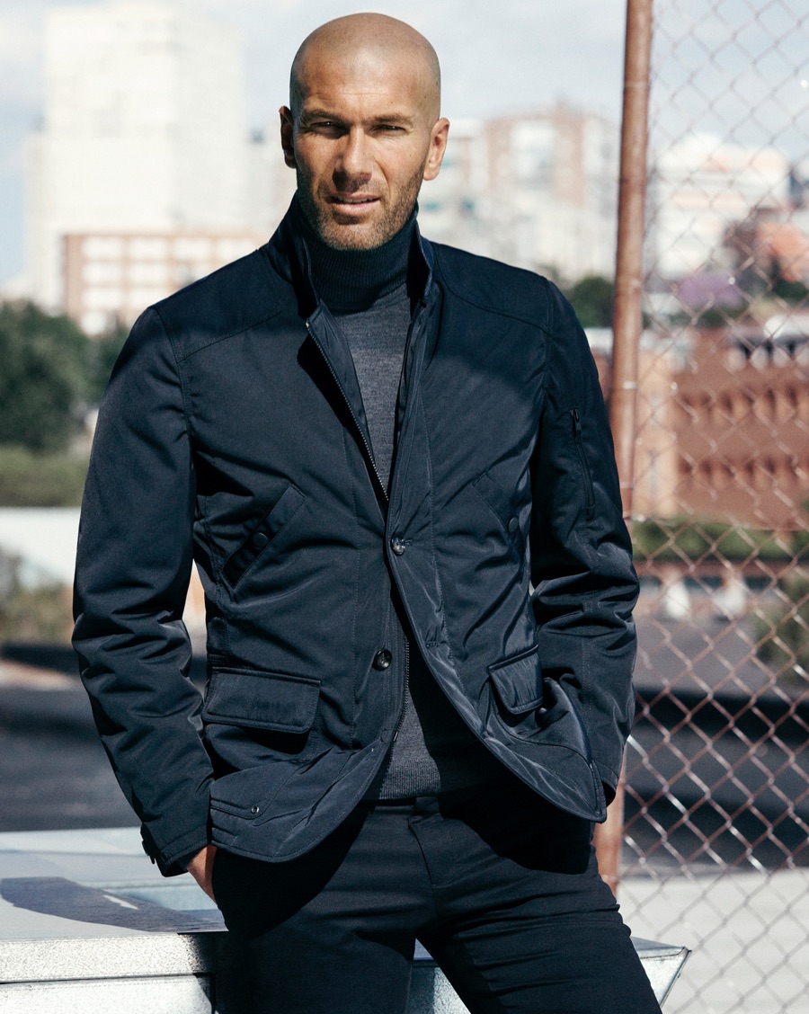 Zinedine Zidane Mango Fall Winter 2015 Campaign 005