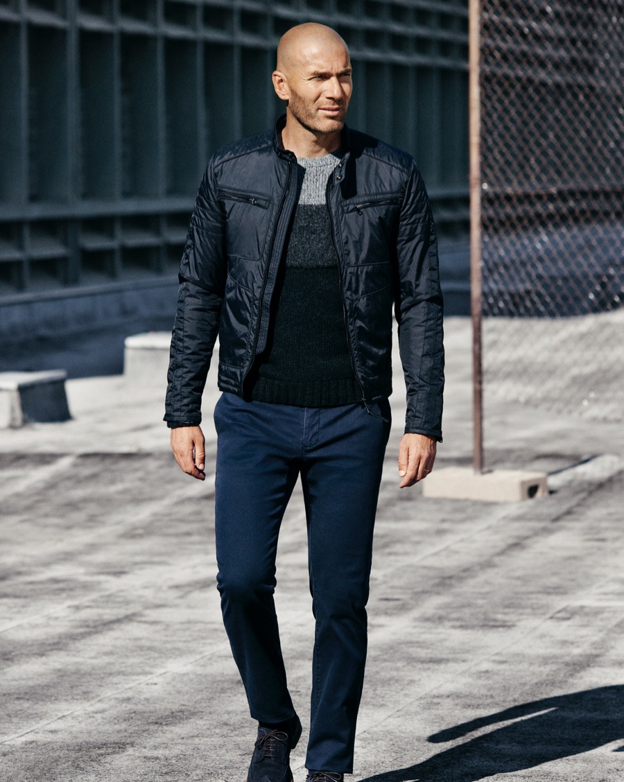 Zinedine Zidane Mango Fall Winter 2015 Campaign 006