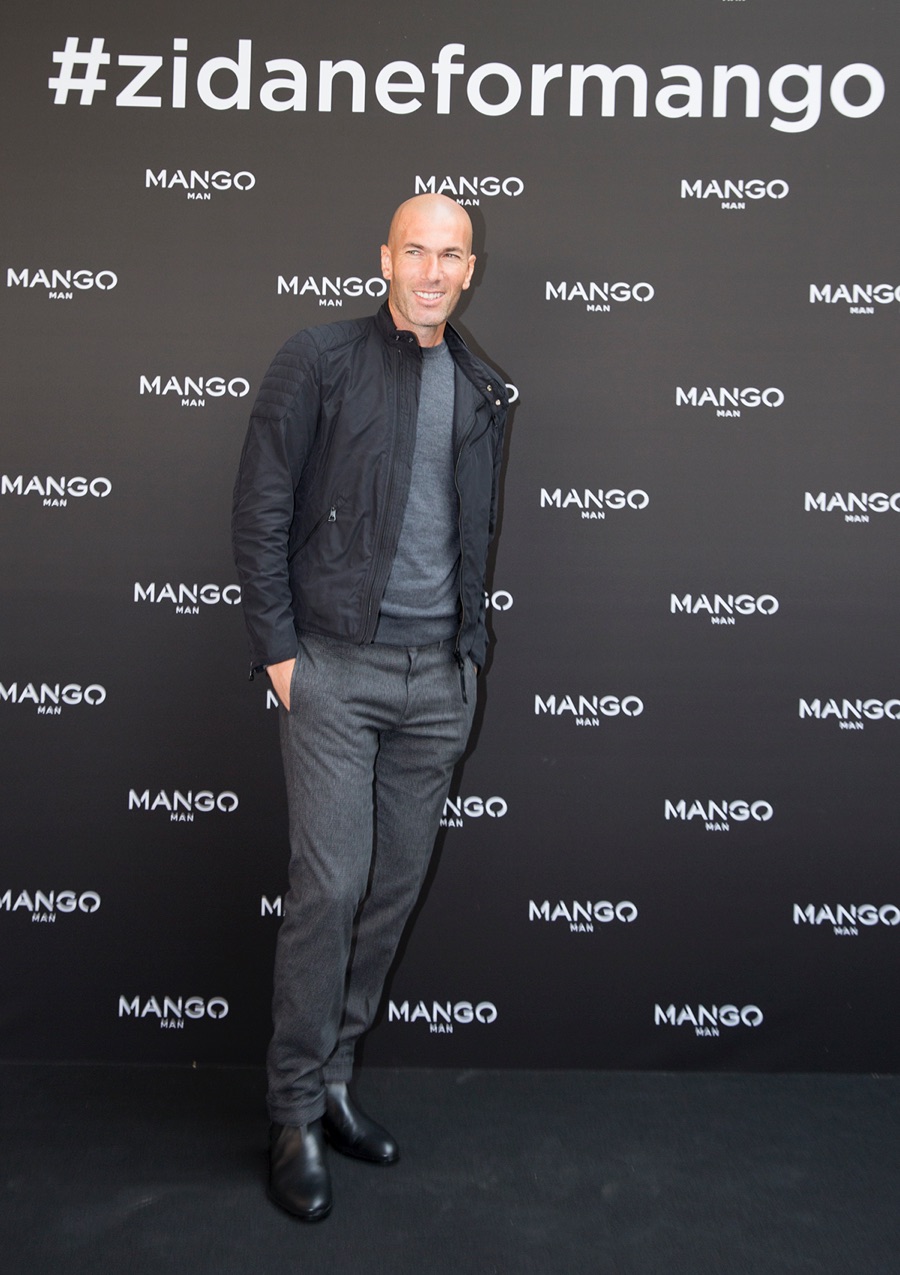 Zinedine Zidane Mango Fall Winter 2015 Campaign Launch 002