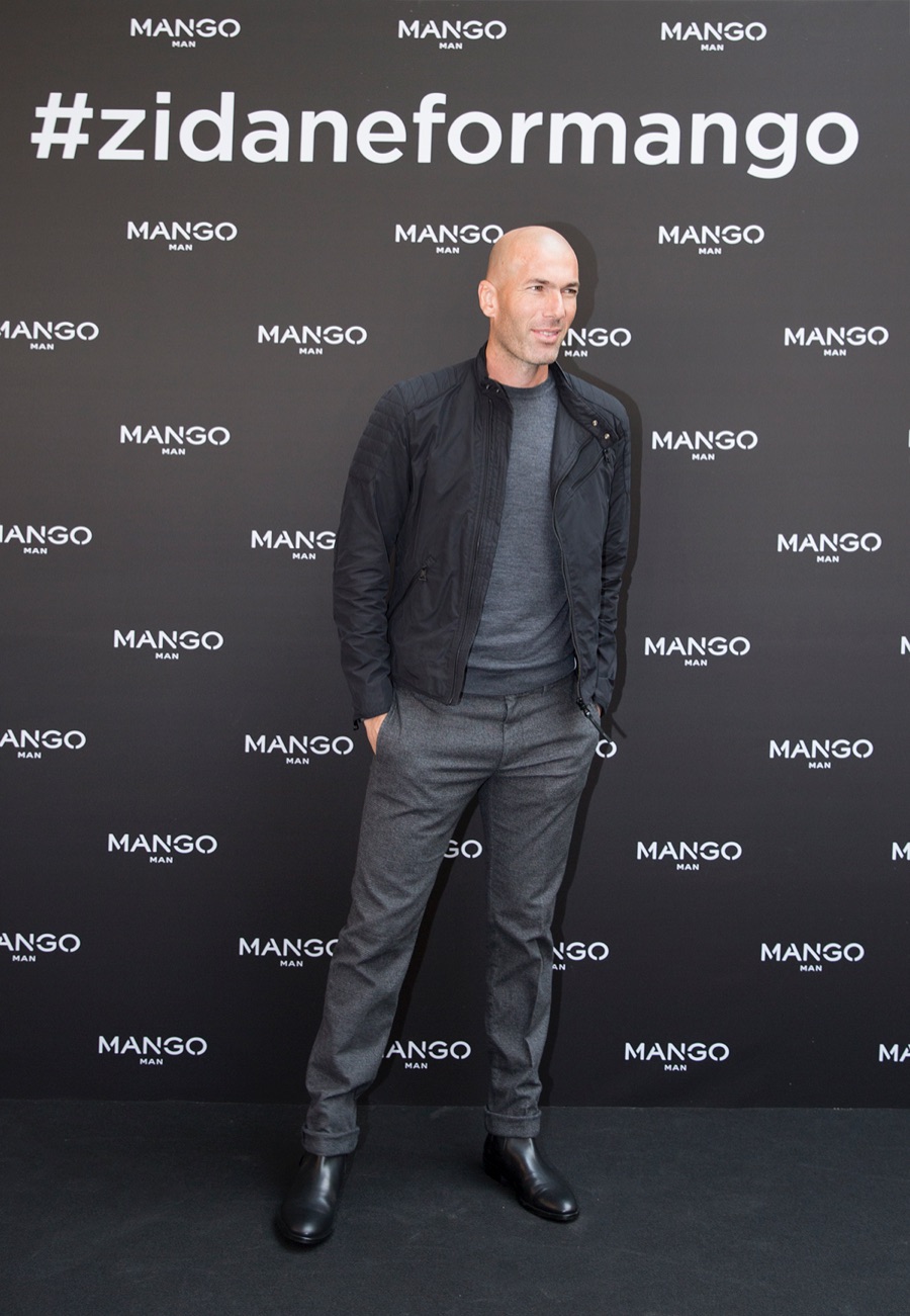 Zinedine Zidane Mango Fall Winter 2015 Campaign Launch 003