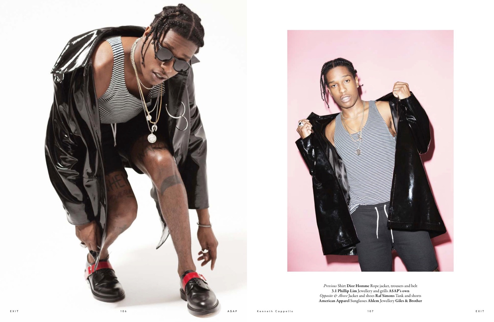 ASAP Rocky 2015 Photo Shoot Exit Magazine 002