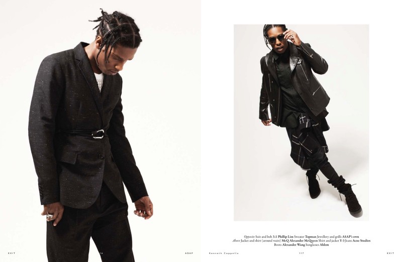 SPOTTED: ASAP Rocky Suits Up for CHILLED Magazine – PAUSE Online